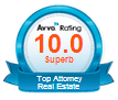 Avvo Rating | 10.0 Superb | Top Attorney Real Estate